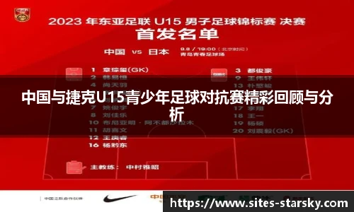 中国与捷克U15青少年足球对抗赛精彩回顾与分析